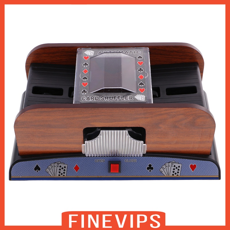 finevips-เครื่องสับไพ่โป๊กเกอร์อัตโนมัติ-2-ชั้น