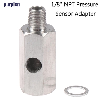 สินค้า 【purplen】อะแดปเตอร์เซนเซอร์แรงดันน้ํามัน Bspt 1/8 นิ้ว เป็น NPT