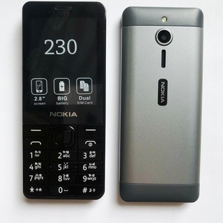 โทรศัพท์มือถือ โนเกียปุ่มกด NOKIA 230 (สีดำ)  2 ซิม จอ 2.8นิ้ว รุ่นใหม่  2020