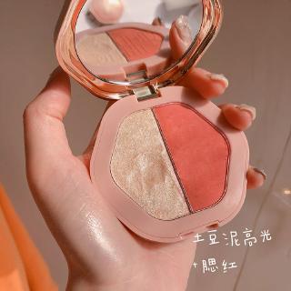 สีแดงสุทธิกับบลัชออนมันวาวสูงสีเดียวสองสีซ่อมดิสก์แฟลชผงเพชรมันบดหน้าดิสก์สูงเพชรสว่าง