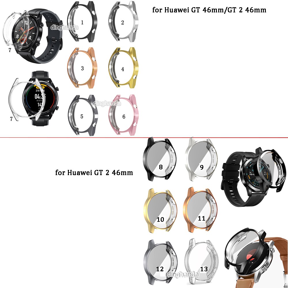 ภาพหน้าปกสินค้าเคสกันรอย TPU สำหรับ Huawei Watch GT 2