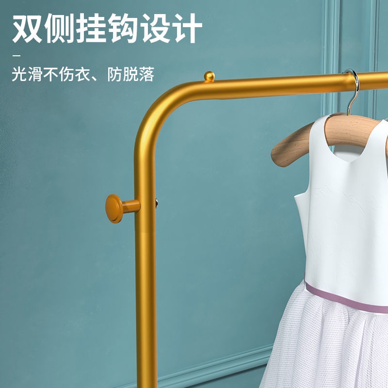 shuakang-ราวตากผ้า-ห้องนอน-ชั้น-ราวแขวนเสื้อผ้า-ราวแขวนเสื้อผ้า-เรียบง่าย-ระเบียง-ห้องเย็น-เสา-สิ่งประดิษฐ์