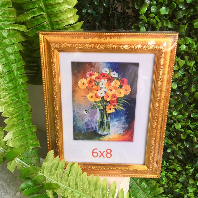 กรอบรูปภาพ-ขนาด-6x8-สีทอง-กรอบใส่รูปภาพ