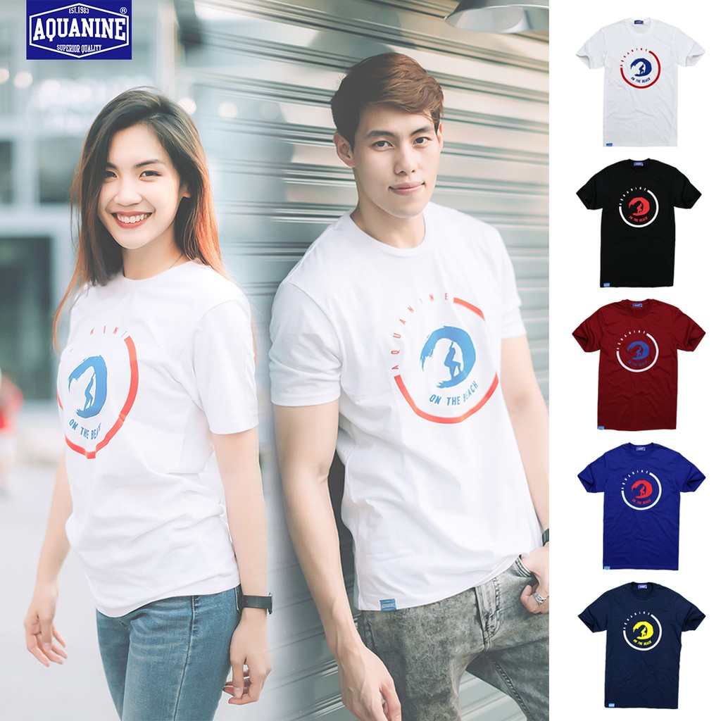 เสื้อยืด-aquanine-on-the-beach