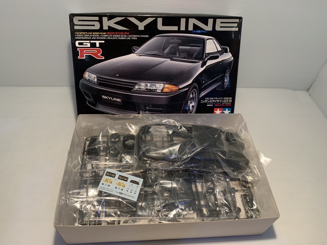 โมเดลรถยนต์-nissan-skyline-gt-r-r32-tamiya