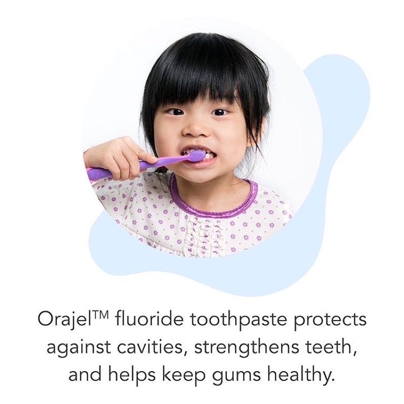 พร้อมส่งที่ไทย-ยาสีฟันผสมฟลูออไรด์สำหรับเด็ก-orajel-paw-patrol-anticavity-fluoride-toothpaste-119g