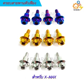 สินค้า น๊อตบู๊ชครอบสายพาน หัวเฟืองX-MAX/N-MAX/AEROX 1ชุด