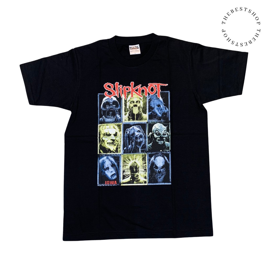 เสื้อวง-slipknot-เสื้อวงวินเทจ-เสื้อวงร็อค-สกรีนสวยงานดี-คอนเฟิร์ม