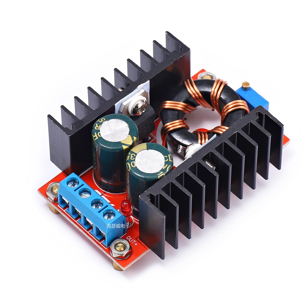 ภาพสินค้าโมดูลเพิ่มแรงดัน DC-DC boost Converter 10v-32v to 12v-35v 150W จากร้าน earthbattery บน Shopee ภาพที่ 1