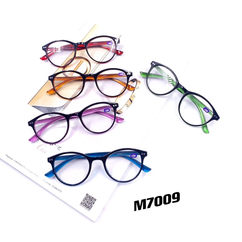 ภาพหน้าปกสินค้าแว่นตาสายตายาวM7009 (+50ถึว+400) จากร้าน lxcchao บน Shopee