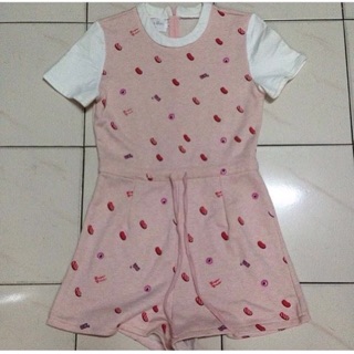 Jumpsuit cop somethingbourdior ลายcandy crush งาน valleygirl sz.m