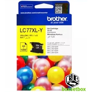 หมึก Brother LC77XL-Y สีเหลือง ใช้กับ MFC-J5910DW/6510DW/6710DW/6910DW