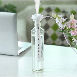 Air Humidifier เพิ่มความชุ่มชื้นในอากาศ การออกแบบ Air Purification Oil Aroma Diffuser Humidifier USB แบบพกพา