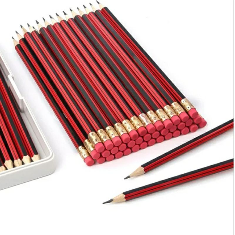 ดินสอไม้hb-ราคาถูก-ดินสอไม้-hb-ดินสอหัวยางลบรูปการ์ตูนน่ารัก-สุ่มลาย-ดินสอยางลบ-ดินสอน่ารัก-เครื่องเขียน