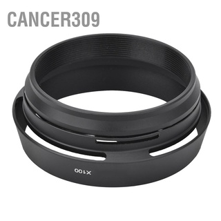 Cancer309 1 pcs Camera Metal Lens Hood Replacement for FUJIFILM X100 Cameras