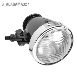 B_Alabama327 ไฟหน้ารถจักรยานยนต์ 60W 12V สไตล์เรโทร สําหรับรถมอเตอร์ไซด์