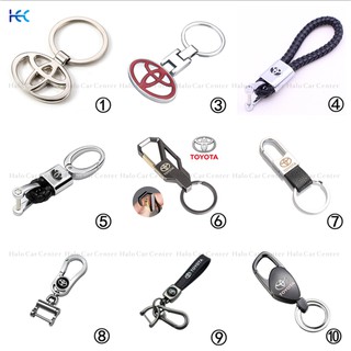 ภาพหน้าปกสินค้า【Ready Stock】Alloy Metal Logo Motorcycle Keychain Car keychain SET for Toyota ที่เกี่ยวข้อง