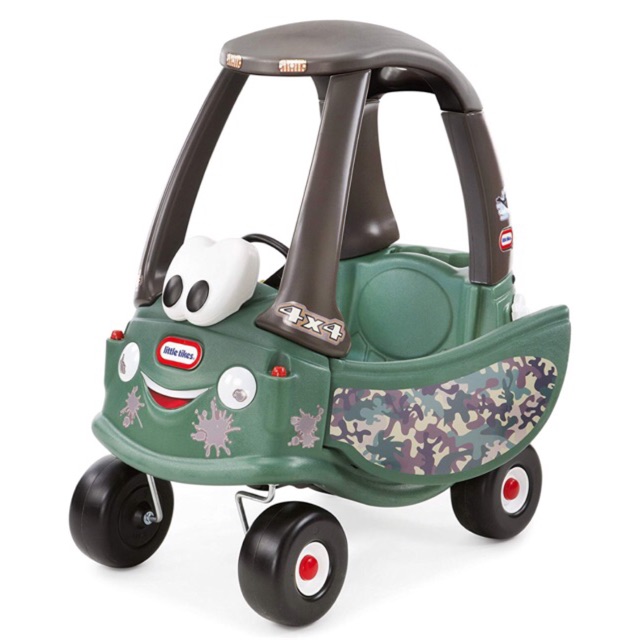 รถขาไถเด็ก-และรถผลักเดิน-little-tikes-cozy-coupe-off-roader-ride-on-สีเขียวทหาร-ออกใหม่ล่าสุด