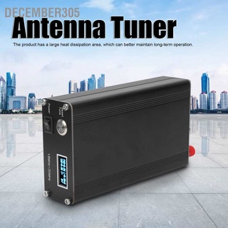 December305 Antenna Tuner Aluminum Alloy Tester C Type 1.8‑30Mhz ATU‑100 HAM 10‑15VDC