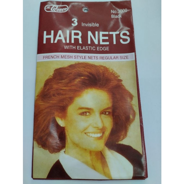 เน็ตคลุมผม-เน็ตตาข่าย-เน็ตทำผม-1ซองมี3ชิ้น-the-queen-hair-nets