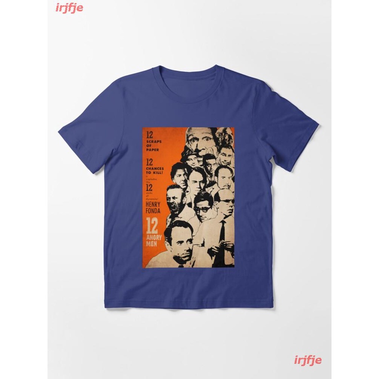 2022-12-angry-men-movie-essential-t-shirt-เสื้อยืด-ดพิมพ์ลาย-ดผ้าเด้ง-คอกลม-cotton-แฟชั่น-discount-unisex