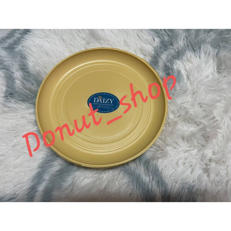 จานแบ่งขนมแบบกลม-ยกโหล-12-ใบ-คละสี