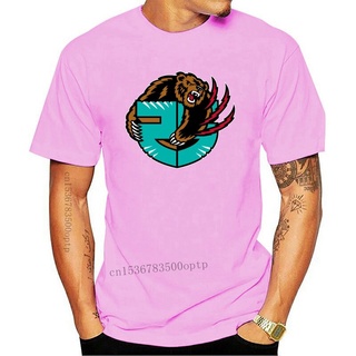 เสื้อผ้าผชใหม่ เสื้อยืดลําลอง แขนสั้น พิมพ์ลายโลโก้ Vancouver Grizzlies แฟชั่นสําหรับผู้ชาย และผู้หญิงS-5XL