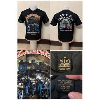 เสื้อยืด Harley (harley davidson) เสื้อยืด EMBLEM เสื้อผ้าผ้าบาง เสื้อเชิ้ตวินเทจ