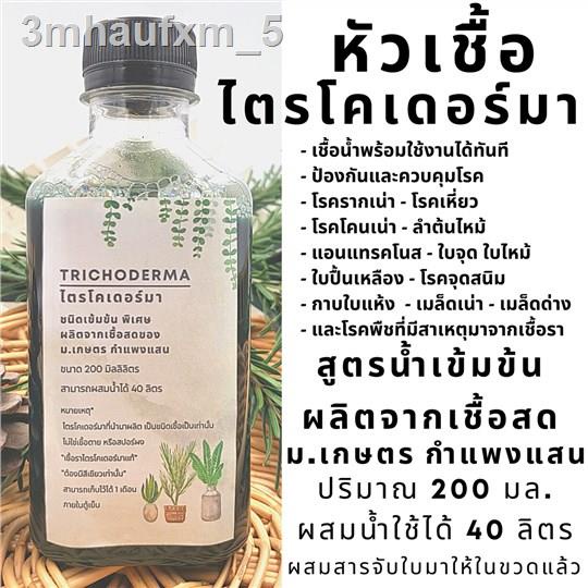 ไตรโคเดอร์มา-trichoderma-หัวเชื้อสูตรน้ำเข้มข้น-ผสมน้ำได้-200-ลิตร-ผลิตจากเชื้อสด-ม-เกษตร-กำแพงแสน-เชื้อไตรโคเดอร์มาแท้