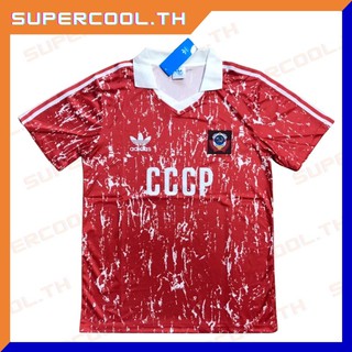 ภาพหน้าปกสินค้าSoviet Union Russia USSR CCCP 1989/1992 Retro Jersey เสื้อบอลcccp ซึ่งคุณอาจชอบราคาและรีวิวของสินค้านี้