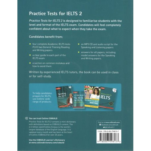 dktoday-หนังสือ-collins-practice-tests-for-ielts-2-mp3-cd