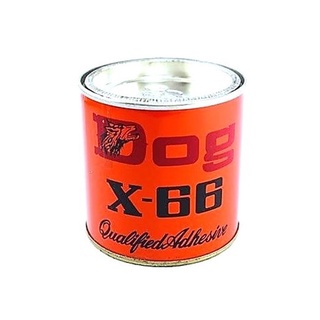 กาวยางเล็ก DOG X-66 200 ML (กาวสารพัดประโยชน์ ,กาวหมา ,กาวยางเอนกประสงค์ ,กาวยางติดแผ่นกันความร้อน)