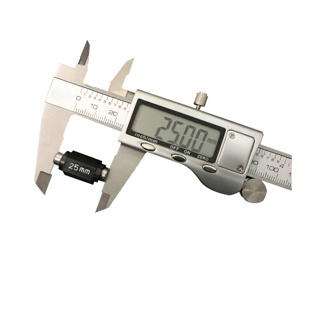 [เเถมฟรีถ่าน]Vernier Digitlเวอร์เนียร์ ดิจิตอล ตัวเครื่องสแตนเลส ตัวเครื่องโลหะ LCD Digital Electronic Carbon พร้อมส่ง!!