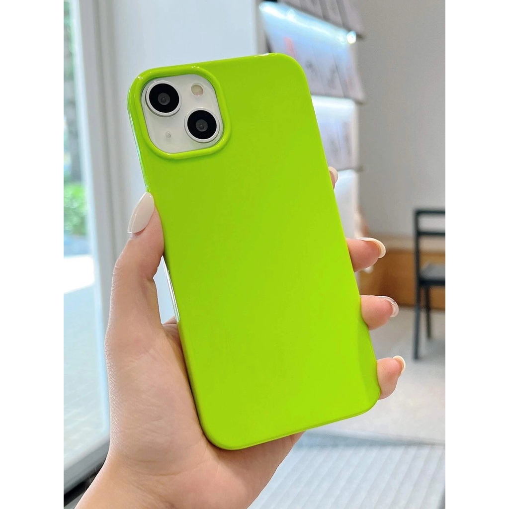 เคส-โทรศัพท์ไอโฟน-iphone-สีเขียวนีออน