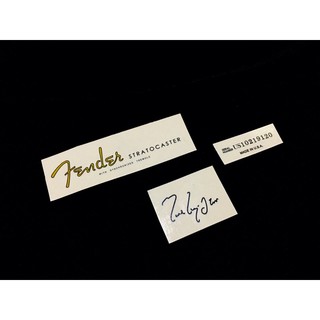 โลโก้หัวกีตาร์ Fender Stratocaster Mark Knopfler Signature