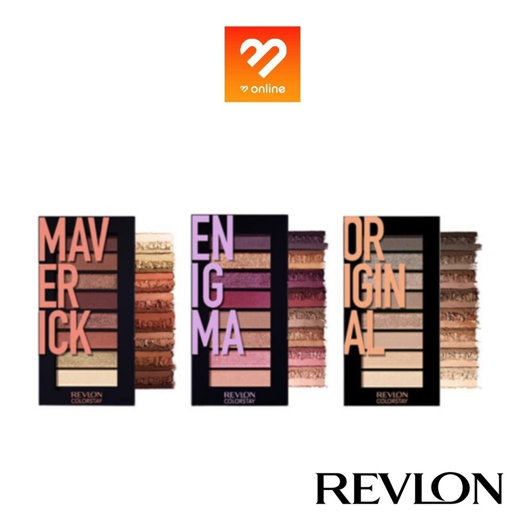 ราคาและรีวิวแท้  Revlon ColorStay Looks Book Eye Shadow Palettes มี 3 สี เรฟลอน อายชาโดว์พาเลท อายชาโดว์ เม็ดสีคมชัด เกลี่ยง่าย