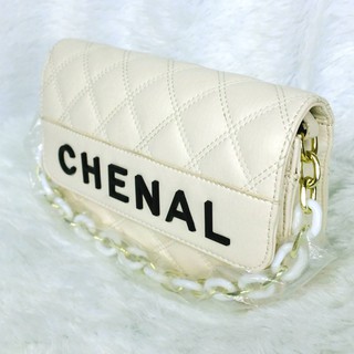 กระเป๋า shoulder bag มือสอง Chenal แบรนด์แท้