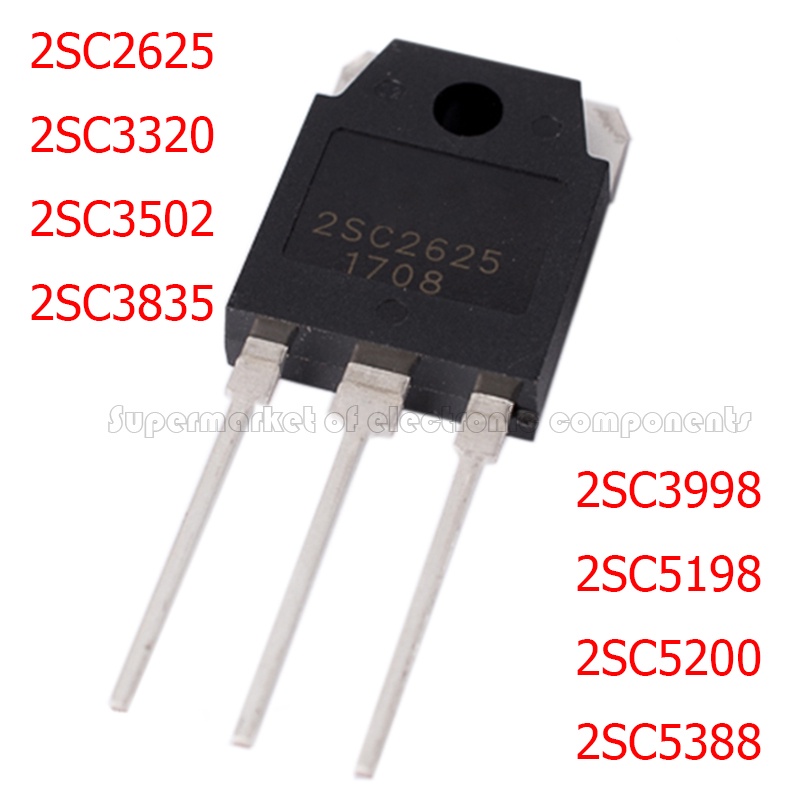 หลอดทรานซิสเตอร์ 2SC2625 2SC3320 2SC3502 2SC3835 TO-3P 2SC3998 2SC5198 ...
