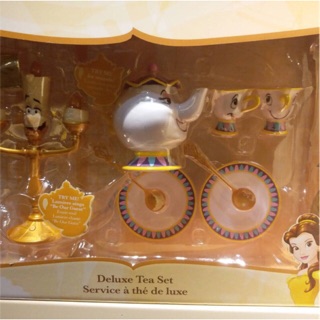 Disney Beauty and the Beast Deluxe Tea Set