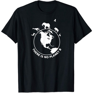 ใหม่ เสื้อยืดลําลอง แขนสั้น พิมพ์ลายสัตว์ป่า Have Is No Planet B สไตล์วินเทจ สําหรับผู้ชาย TYUI11828