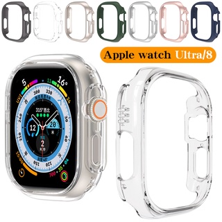 ภาพหน้าปกสินค้าเคสนาฬิกาข้อมือ PC แบบใส กันกระแทก สําหรับ Apple Watch 49 มม. Ultra 8 ที่เกี่ยวข้อง