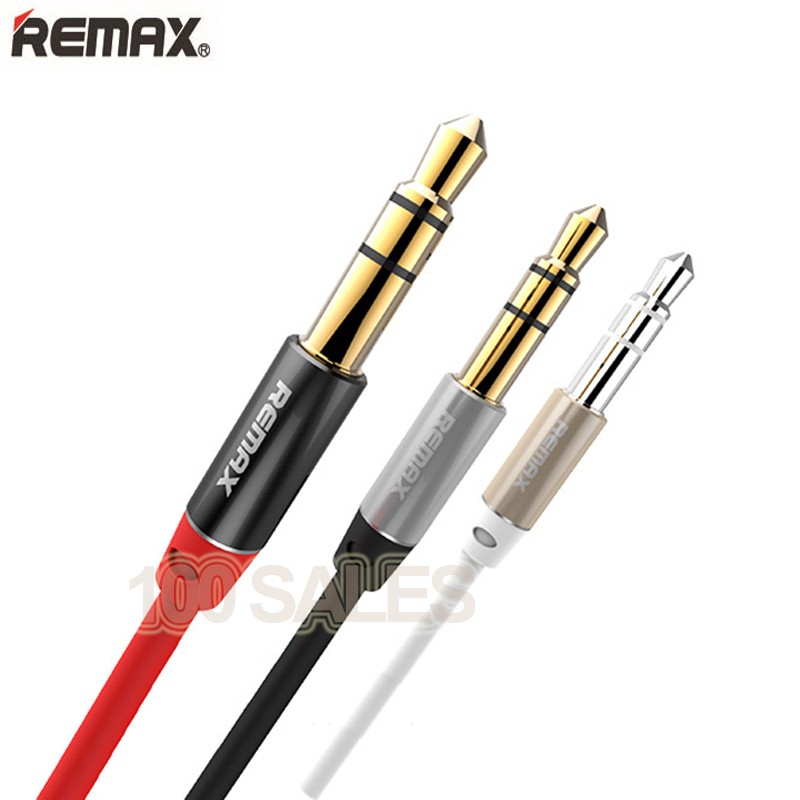 remax-3-5-aux-audio-cable-1000-mm-ของแท้