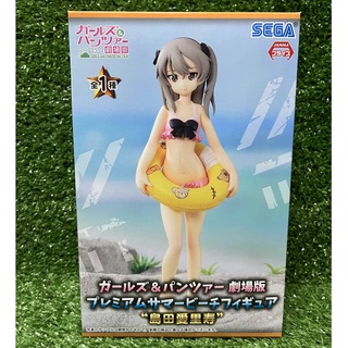 Girls und Panzer der Film - Shimada Alice - PM Figure - Summer Beach (SEGA) ชิมาดะ อลิซ ชุดว่ายน้ำ ฟิกเกอร์