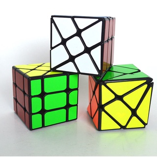 Yj 3 in 1 ชุดแกนกังหันลม 3x3 สีดํา พร้อมสติกเกอร์ สําหรับตกปลา 3 ชิ้น