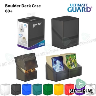 สินค้า Ultimate Guard - Boulder Deck Case 80+ กล่องเด็คสำหรับใส่การ์ดเกม 80 ใบ