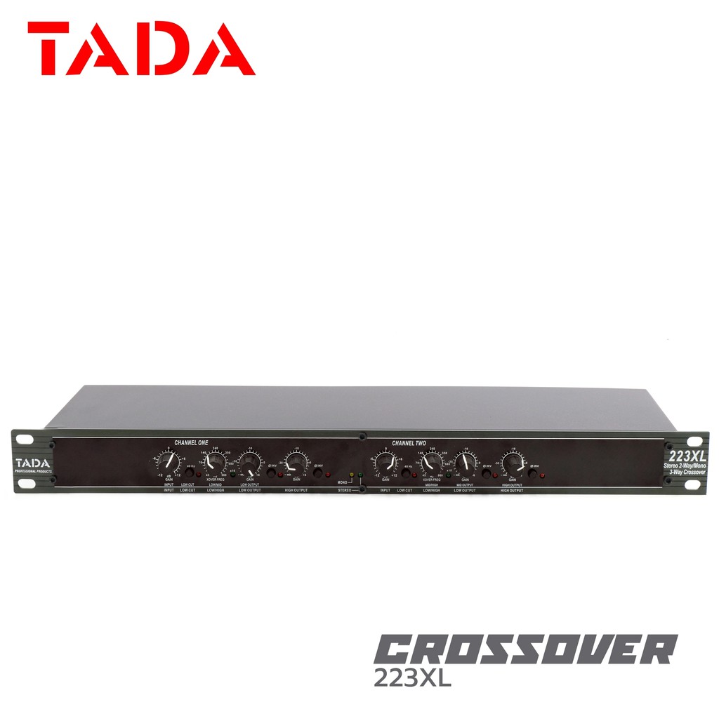 tada-223-xl-ครอส-2ทาง-ครอสโอเวอร์สเตอริโอ-2-way-mono-3-way-อิเล็กทรอนิกส์ครอสโอเวอร์-223xl-crossover-สินค้าของแท้