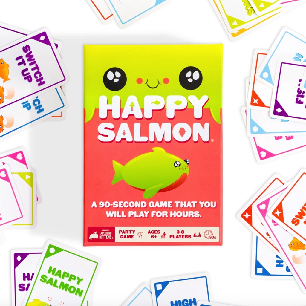 ของแท้-happy-salmon-new-version-board-game