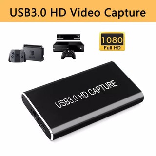 USB 3.0 HDMI Audio Video Capture Card Device HD 1080P 60Hz Live Stream Game Capture for Win8 Windows 10 MAC Linux