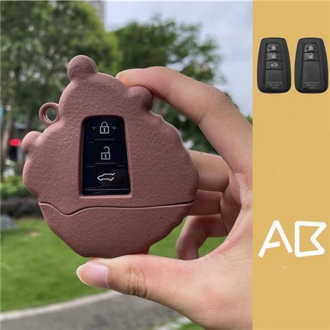 ภาพหน้าปกสินค้าปลอกกุญแจ toyota ที่ใส่กุญแจรถยนต์ Key cover ลายการ์ตูน 3D ปลอกกุญแจรีโมทรถ น่ารัก จากร้าน autmoo8806 บน Shopee