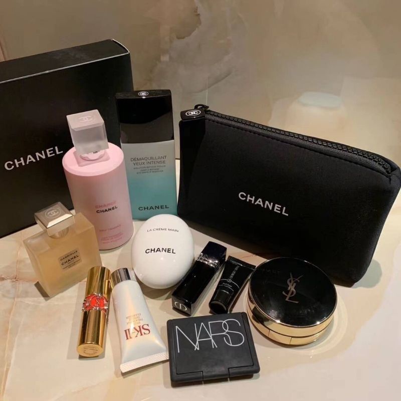 พร้อมส่ง-ถูกที่สุด-กระเป๋า-chanel-เก็บเครื่องสำอางค์